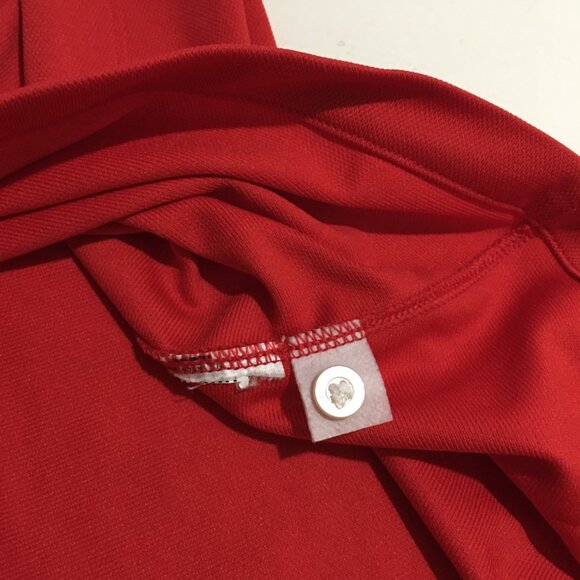 Nike Dri-FIT Womens Small Red Polo Shirt Soccer - Picture 6 of 10